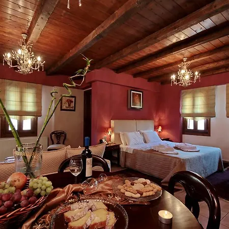 아파트호텔 Menalia & κτημα κουμπουρη Levídhion