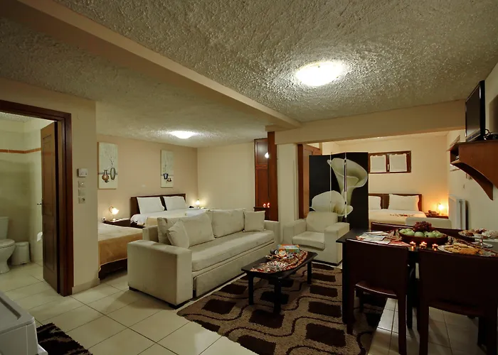 Ξενοδοχείο με διαμερίσματα Menalia Villas&suites κτημα κουμπουρη Λεβίδι