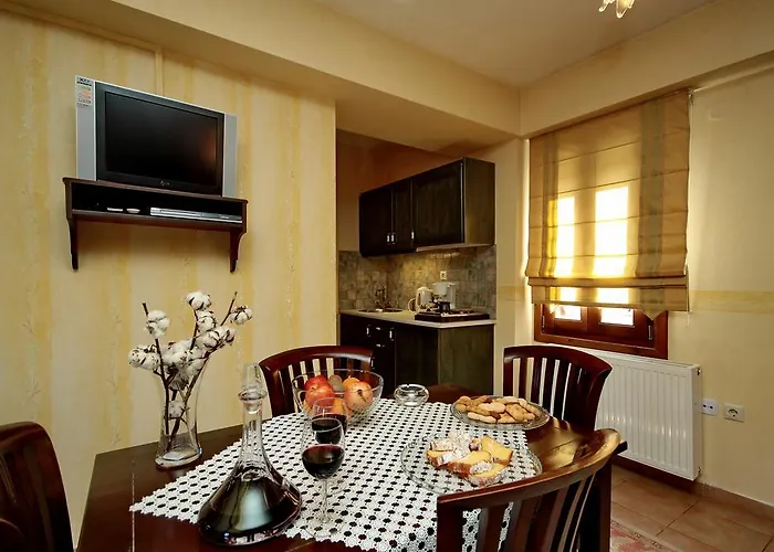 Ξενοδοχείο με διαμερίσματα Menalia Villas&suites κτημα κουμπουρη Λεβίδι